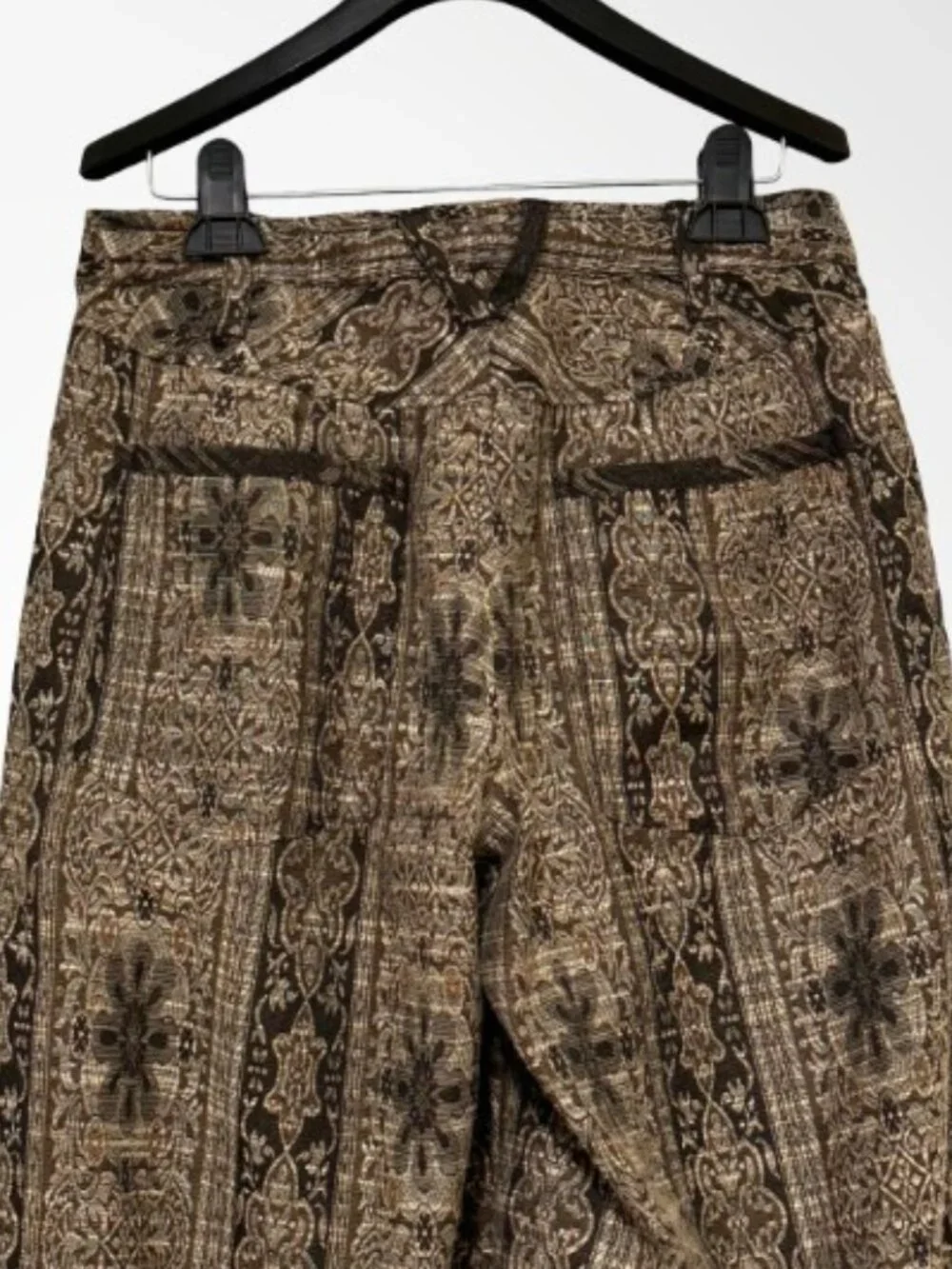 NWT Free People Dahlia Wide Leg Pants in Brown - Size 4 (Oversized)